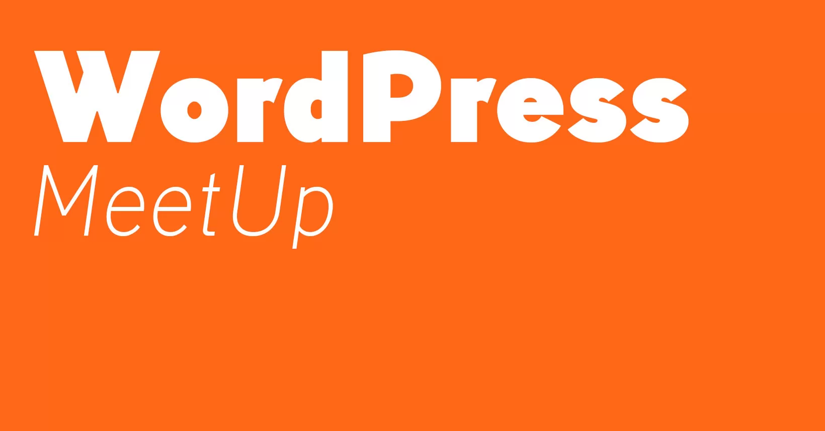 WordPress MeetUp